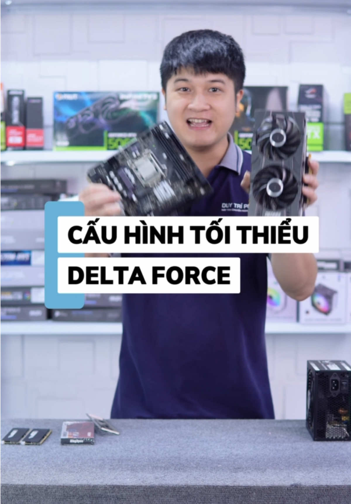 Cấu Hình Máy Tính Giá Rẻ 8-9 Triệu Chiến Mượt Delta Force | Duy Trí PC